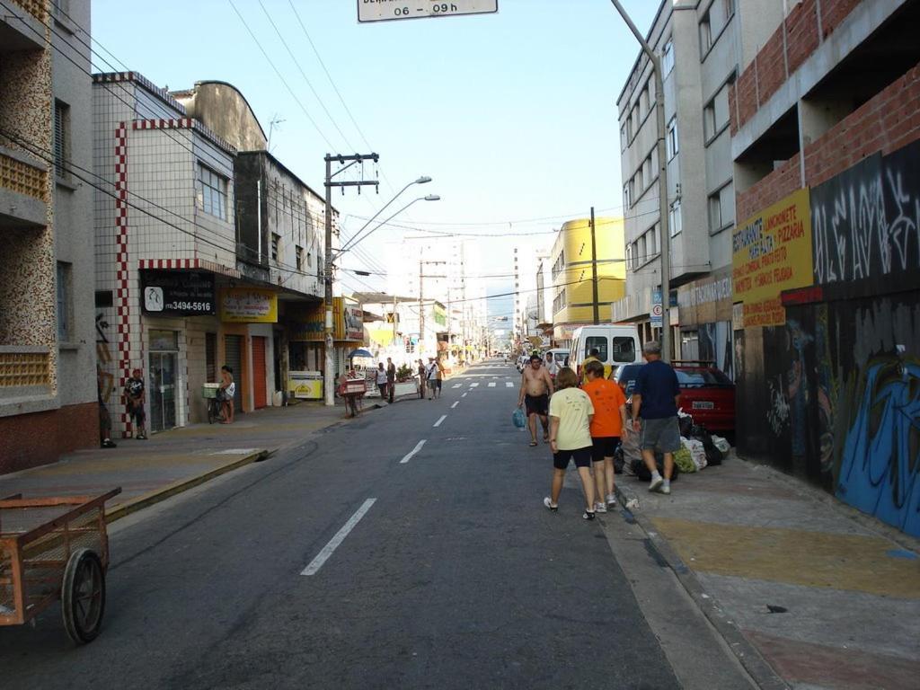 Praia Grande -Ocian Rio D'Ouro Ape 70Mt Do Mar公寓 外观 照片